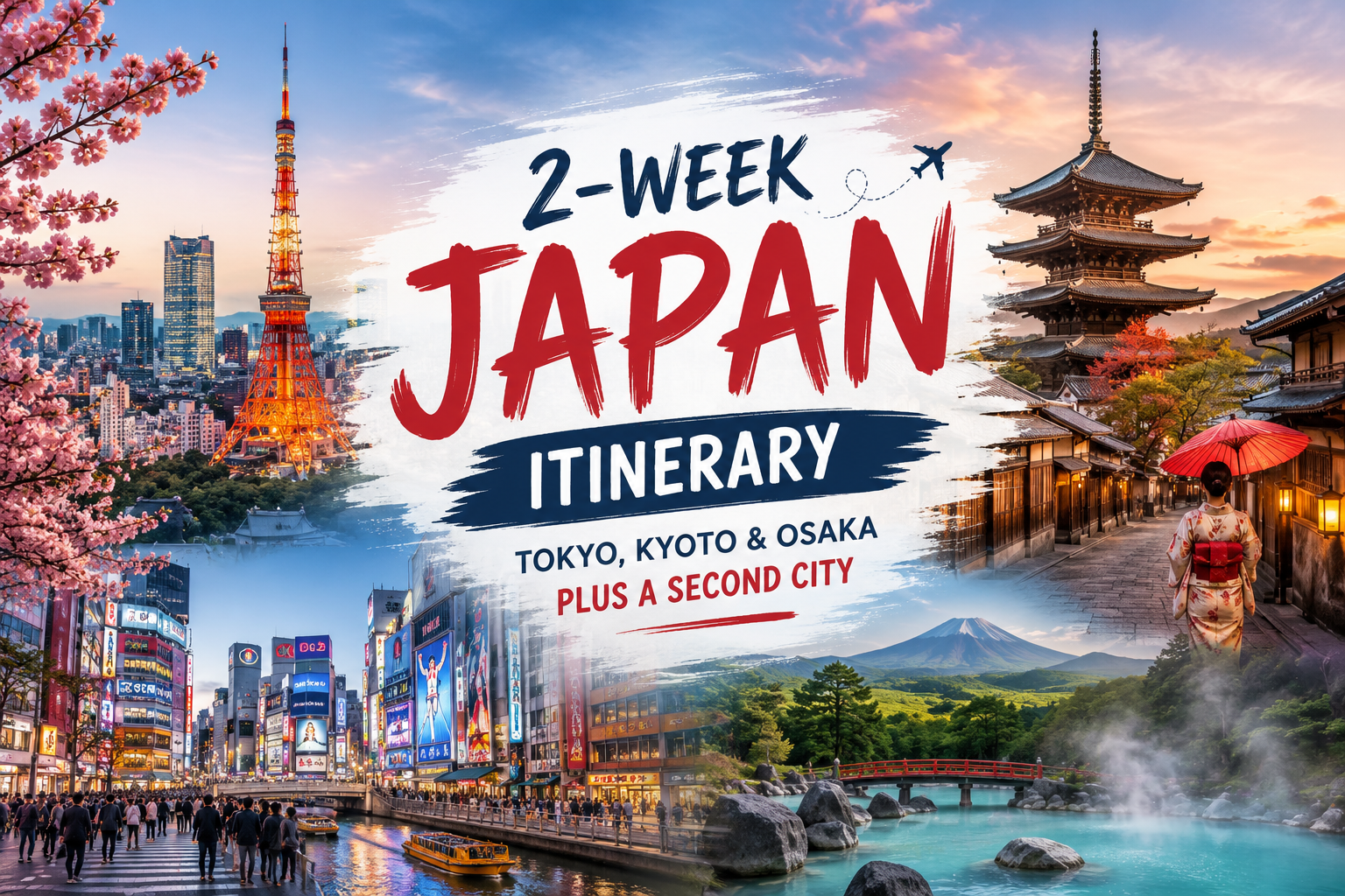 2-Week Japan Itinerary: Tokyo, Kyoto &amp; Osaka Plus a Second City