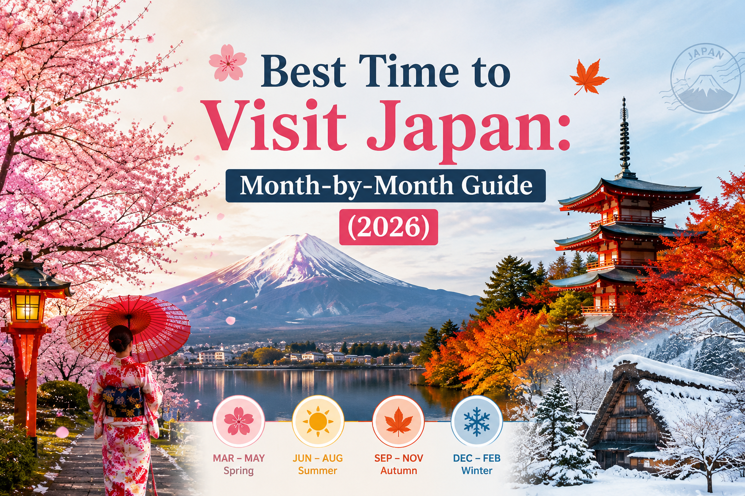 Best Time to Visit Japan: Month-by-Month Guide (2026)